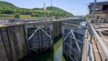 Schifffahrt: Erste Schiffe könnten Moselschleuse bald wieder nutzen