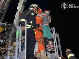 Auch Russland beschossen: Kinder bei russischem Angriff auf Odessa verletzt