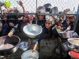ist trumps gazahilfe tödlich?: wir schießen mit allem, was man sich vorstellen kann
