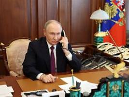 Putin telefoniert mit Trump: Kreml: Wollen Grundursachen des Ukraine-Kriegs beseitigen