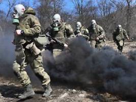 Chlorpikrin und Tränengas: BND: Moskau setzt verstärkt auf Chemiewaffen in der Ukraine