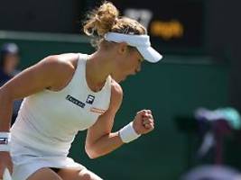 Keys in Wimbledon geschlagen: Laura Siegemund erreicht sensationell das Achtelfinale
