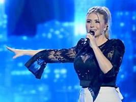 kurz nach ihrem em-auftritt: beatrice egli bricht konzert ab