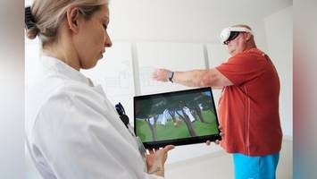 digitale therapie: bei der reha in virtuelle welten abtauchen