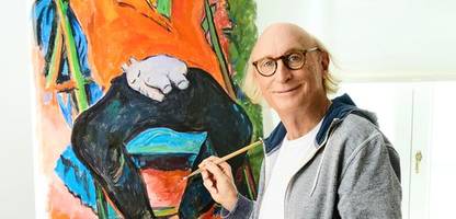 Otto Waalkes über seine Kunst: »Wenn ich nicht mehr hüpfen kann, male ich nur noch«