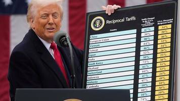 Handelskrieg: Trump will Länder in Kürze über Zollsätze informieren