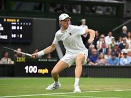 favoritensterben bei frauen: gnadenloser jannik sinner fliegt weiter durch wimbledon