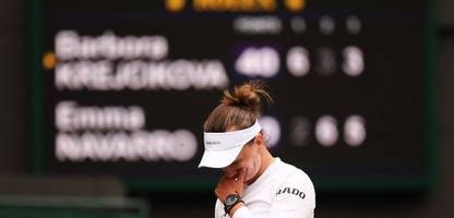 Wimbledon: Titelverteidigerin Barbora Krejcikova scheitert in Runde drei