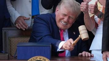 one big beautiful bill: trump unterzeichnet steuergesetz