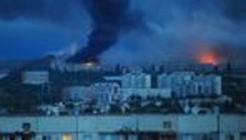 Ukraine-Krieg: Heftige Drohnenangriffe auf Charkiw