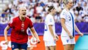 fußball-em: norwegen besiegt finnland und erreicht das viertelfinale
