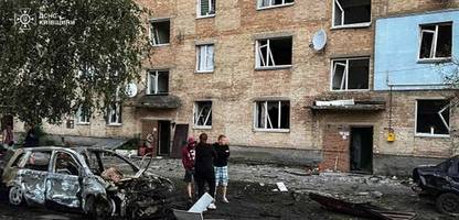Ukraine meldet heftige Drohnenattacken im ganzen Land