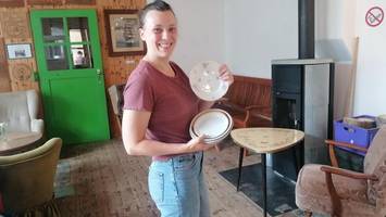 Ihr Traum: Ein Café in der alten Tischlerei des Urgroßvaters