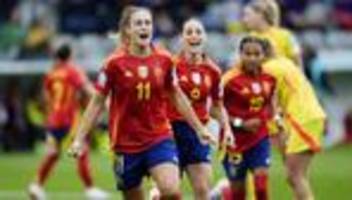 Fußball-EM der Frauen: Spanien siegt gegen Belgien und steht vor Einzug ins Viertelfinale