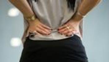 gesundheit: jeder fünfte hat rückenschmerzen: was dagegen hilft