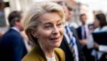 Zollpolitik: Von der Leyen und Trump telefonieren zu Zollverhandlungen
