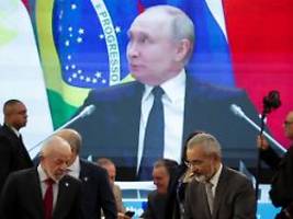 Bei Gipfeltreffen in Brasilien: Brics-Staaten verurteilen Angriffe - auf Russland