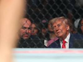 PFL im Vorprogramm der UFC?: Trumps feierliche Käfigkloppe nimmt neue Dimensionen an