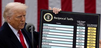Handelspolitik: Trump belegt Japan und Südkorean mit 25-prozentigen Zöllen