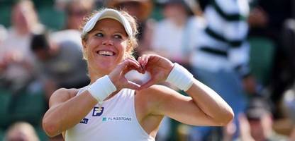 Tennis: Wie sich Laura Siegemund ins Wimbledon-Viertelfinale nervte