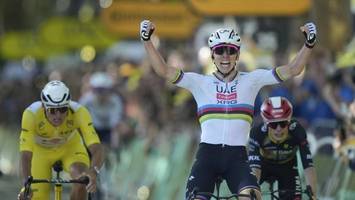 Tour de France: Pogacar feiert 100. Sieg und verpasst Gelb