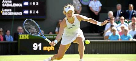 Das Märchen von Laura Siegemund ist vorbei