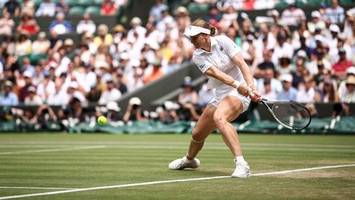 Wimbledon: Iga Swiatek kämpft um den Halbfinal-Einzug