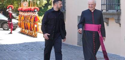 Rom: Wolodymyr Selenskyj und Papst Leo XIV. sprechen über Frieden in der Ukraine