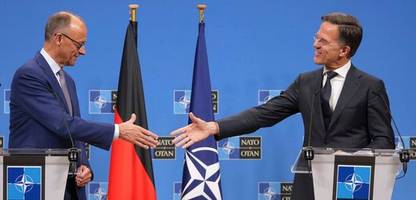 Livestream: 70 Jahre Nato-Mitgliedschaft – Merz und Rutte im Gespräch