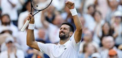 Wimbledon: Novak Djokovic feiert Halbfinal-Rekord – und Hugh Grant verpennt den Tie-Break