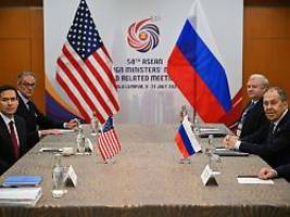 Treffen mit Lawrow in Malaysia: Rubio: Russland hat neue Ideen zur Ukraine präsentiert