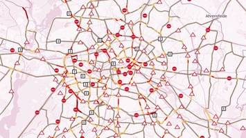 Aktueller Verkehr in Berlin: Staus, Sperrungen, Baustellen