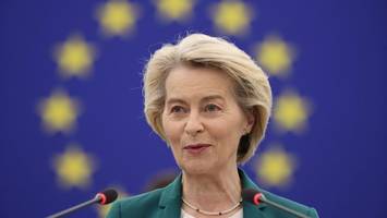 Ursula von der Leyen übersteht Misstrauensvotum