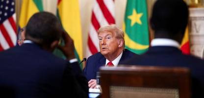Donald Trump zu Staatspräsident von Liberia: »So schönes Englisch« - Video