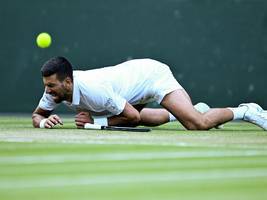 Djokovic gegen Sinner in Wimbledon: Gerettet vom herabschauenden Hund