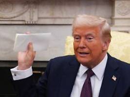 Das bedeutet mir sehr viel: Trump liebt und bestraft imperial - per Brief