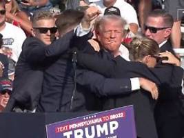 Einen schlechten Tag gehabt: Trump sieht nach Attentat Fehler bei Sicherheitsdiensten