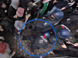 Propalästinensische Proteste: Was geschah mit Polizist 24111?