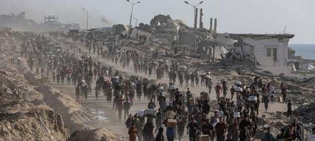 Palästinenser melden wieder Tote nahe einem Hilfszentrum in Gaza