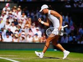 Wimbledon-Finale historisch: Iga Swiatek verpasst Amanda Anisimova die Abreibung ihres Lebens