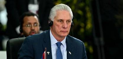 Kuba: USA belegen Präsident Miguel Díaz-Canel und zwei Minister mit Sanktionen