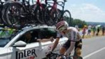 tour de france: deutscher rad-meister zimmermann stürzt auf 9. etappe