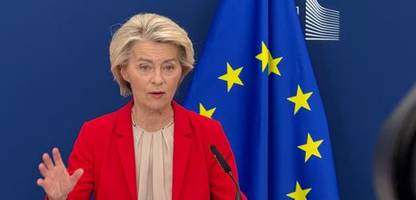 Ursula von der Leyen: EU verschiebt im Zollstreit mit den USA die angekündigten Gegenzölle