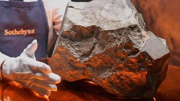 Meteorit-Auktion: Sotheby's versteigert einen halben Zentner Mars