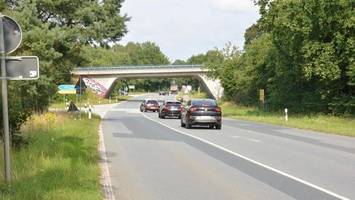 Baustelle auf Landstraße wandert – B404-Zufahrt gesperrt