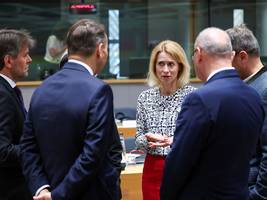 EU-Außenminister in Brüssel: „Wie zum Teufel kommt Trump auf 50 Tage?“