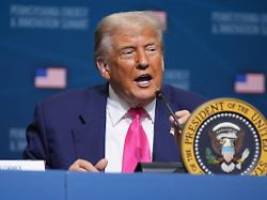 30 Prozent angedroht: Trump sieht Fortschritte bei EU-Zollgesprächen