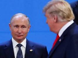Bis er bekommt, was er will: Putin soll trotz Trumps Drohungen Krieg fortsetzen wollen