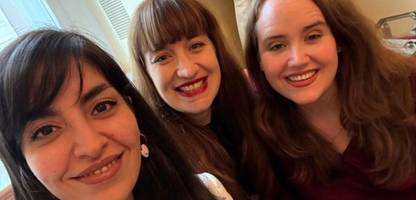 die linke, grüne, spd: heidi reichinnek, ricarda lang und rasha nasr provozieren mit rrg-selfie