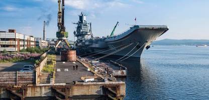 Russlands einziger Flugzeugträger »Admiral Kusnezow« wird wohl verschrottet
